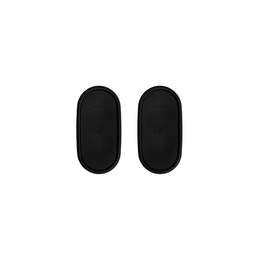tupperware modular mates oval seals jet black