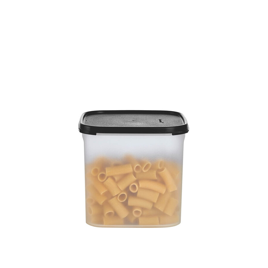 tupperware modular mates square 3 pojemnik do przechowywania żywności czarny jak smoła