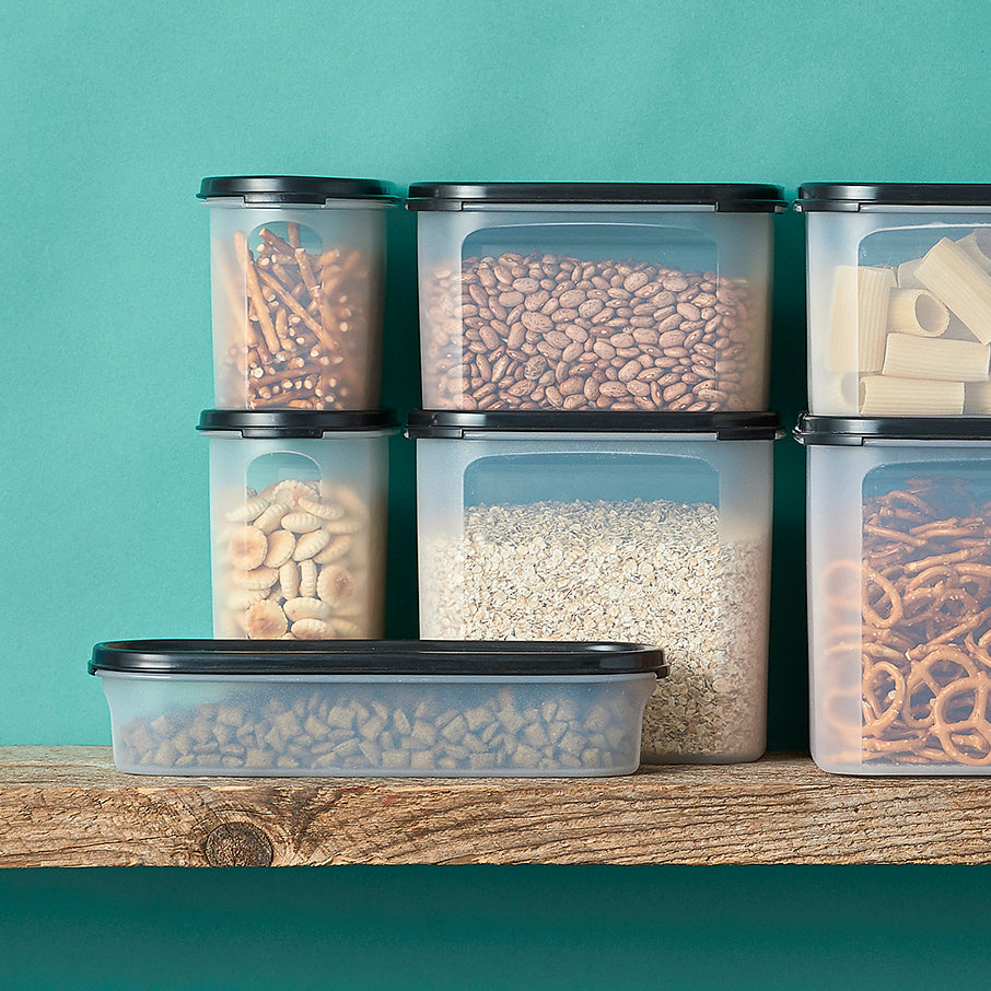tupperware modular mates super oval 1 pojemnik do przechowywania żywności czarny jak smoła