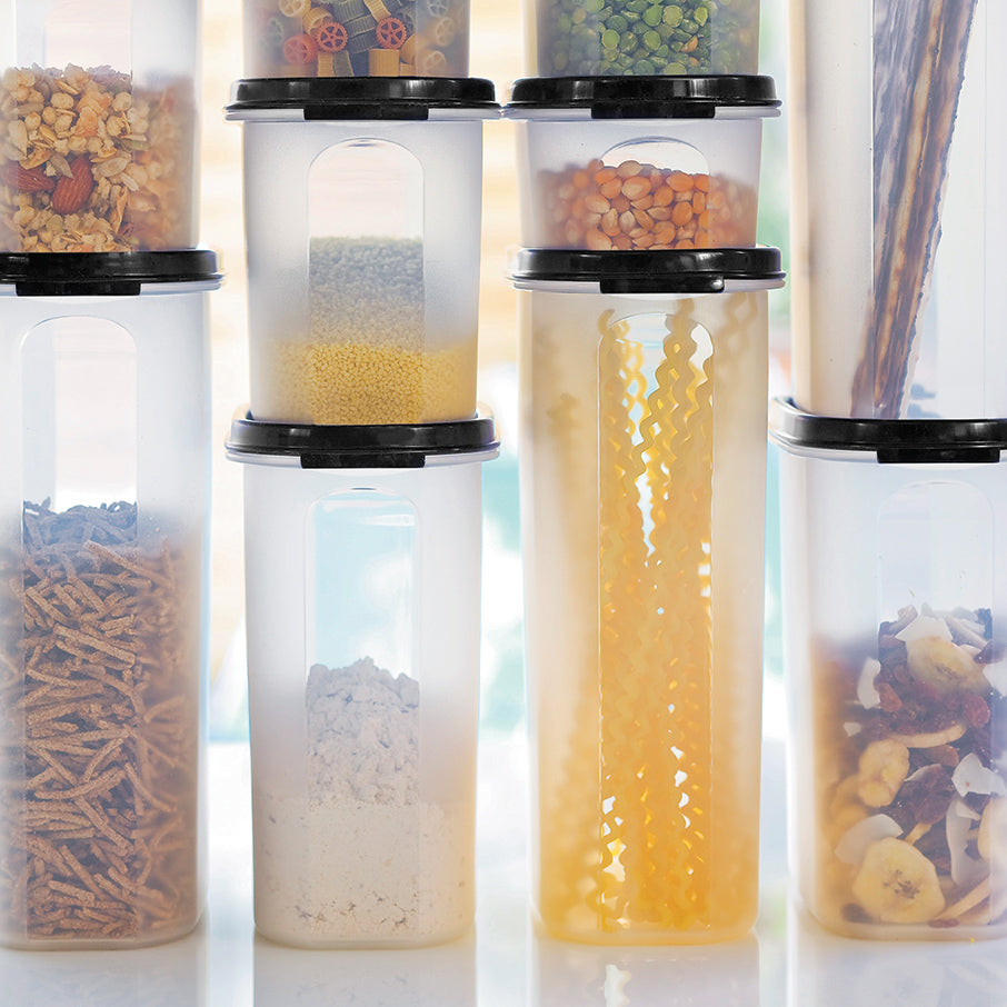 tupperware modular mates super oval 4 pojemnik do przechowywania żywności czarny jak smoła