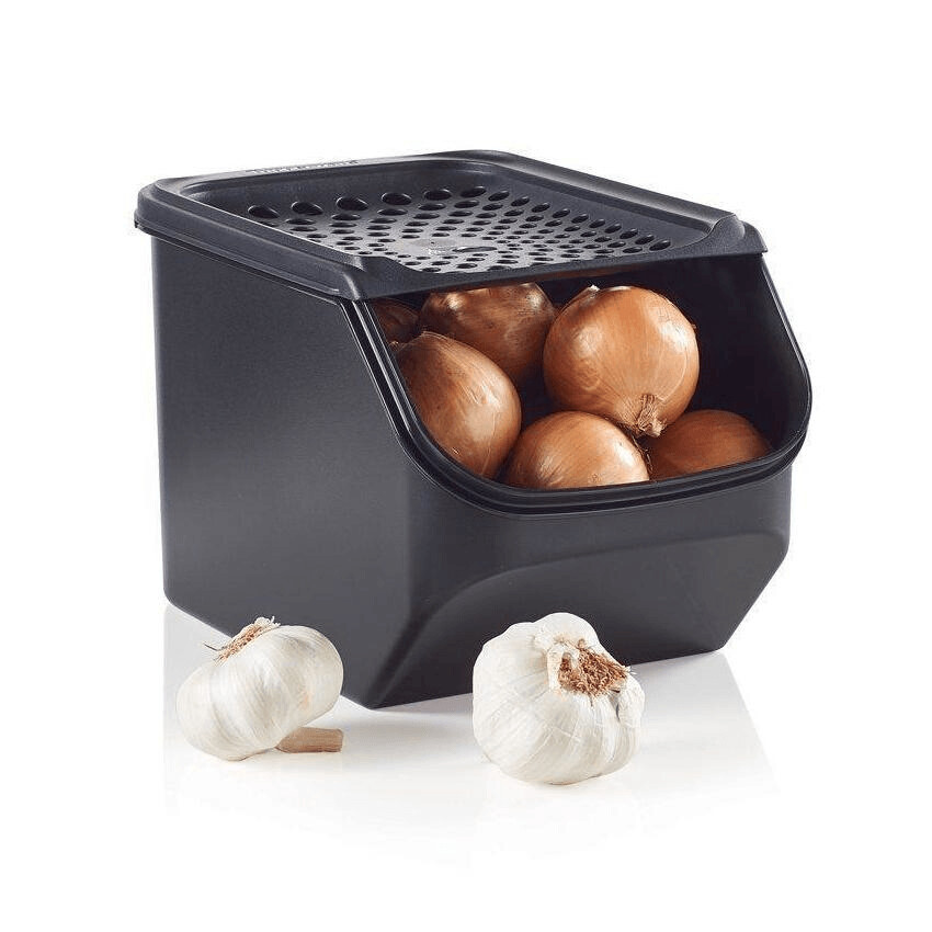 pojemnik onion garlic smart czarny jak smoła