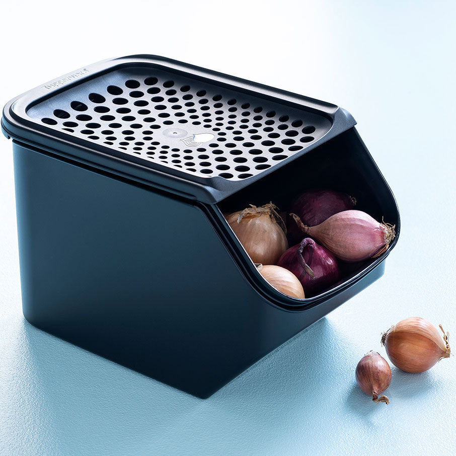 pojemnik onion garlic smart czarny jak smoła