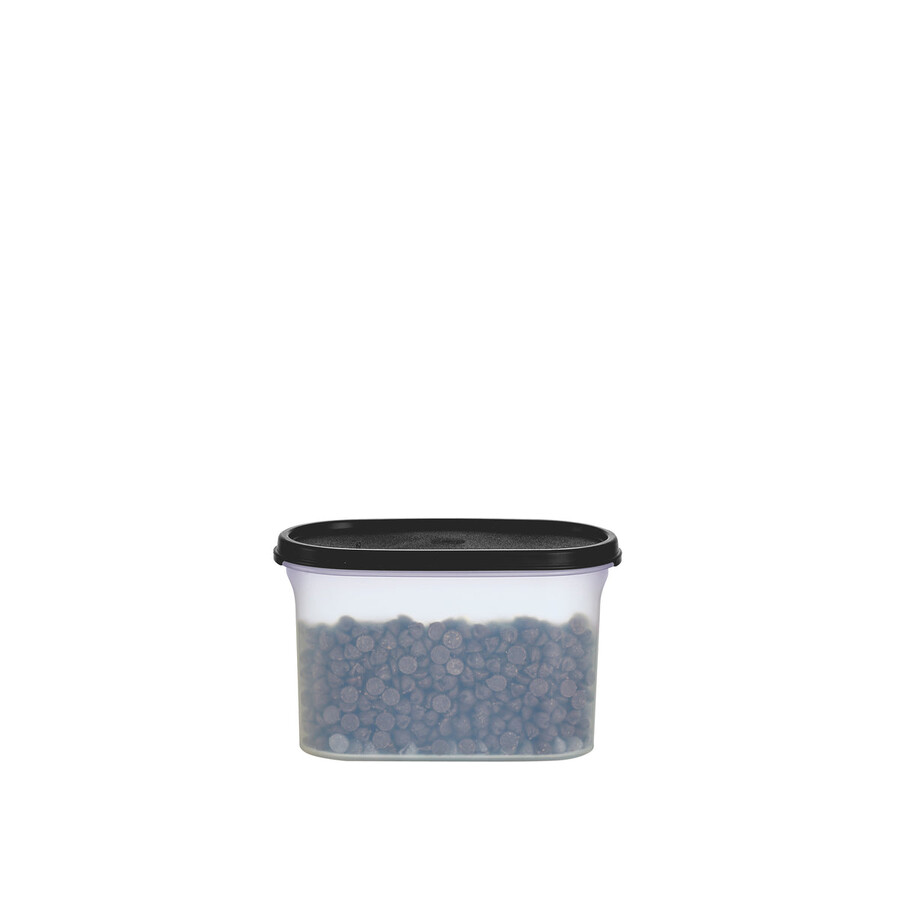 tupperware modular mates oval 2 pojemnik do przechowywania żywności czarny jak smoła