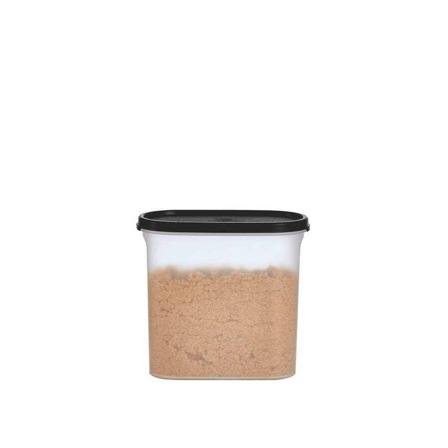 tupperware modular mates oval 3 pojemnik do przechowywania żywności czarny jak smoła