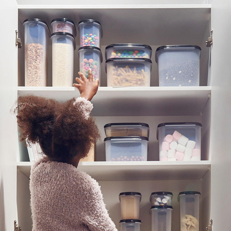 tupperware modular mates oval 3 pojemnik do przechowywania żywności czarny jak smoła