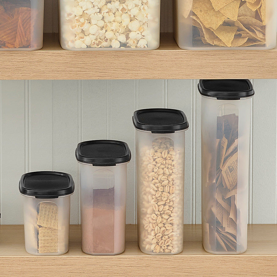 tupperware modular mates oval 3 pojemnik do przechowywania żywności czarny jak smoła