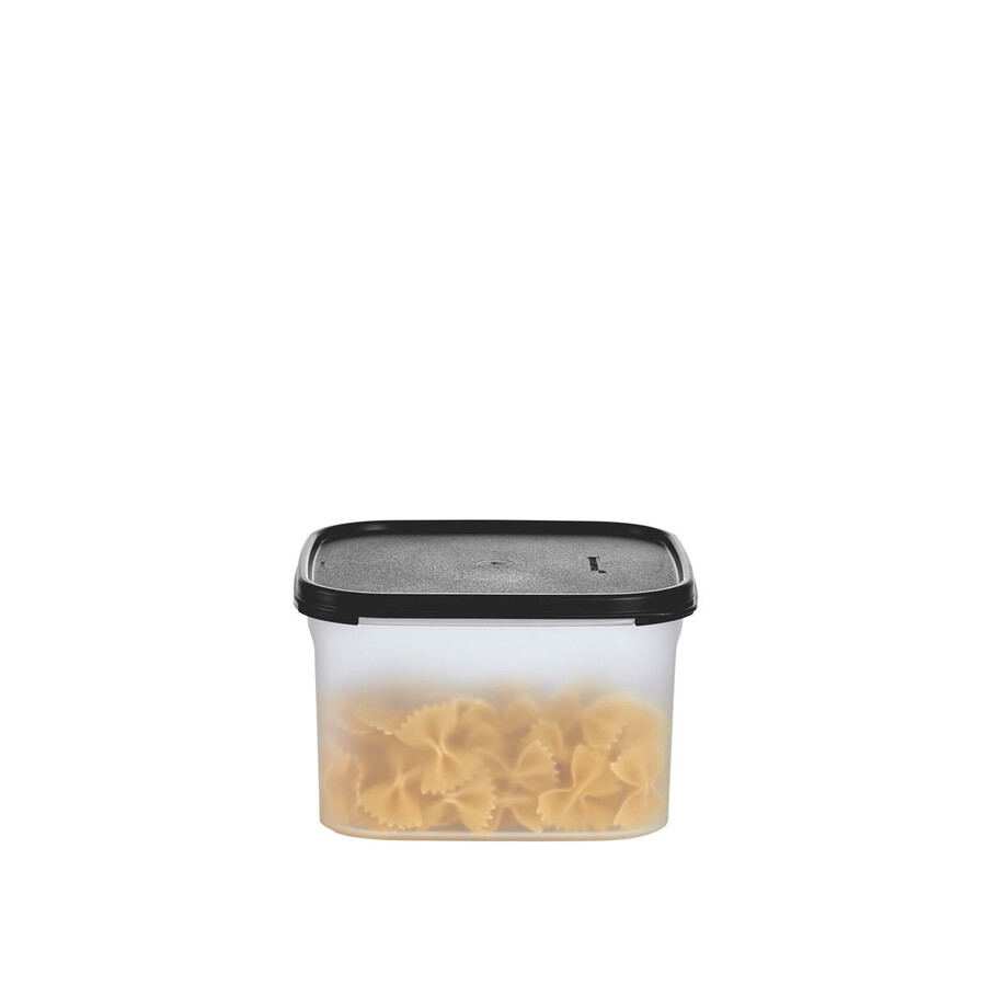 tupperware modular mates square 2 pojemnik do przechowywania żywności czarny jak smoła