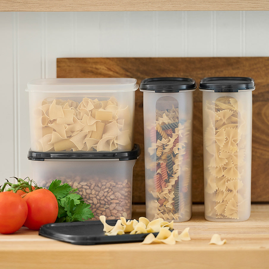 tupperware modular mates square 2 pojemnik do przechowywania żywności czarny jak smoła