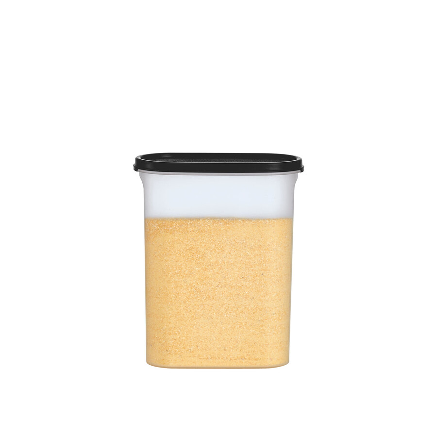 tupperware modular mates oval 4 pojemnik do przechowywania żywności 975 szklanki czarny jak smoła