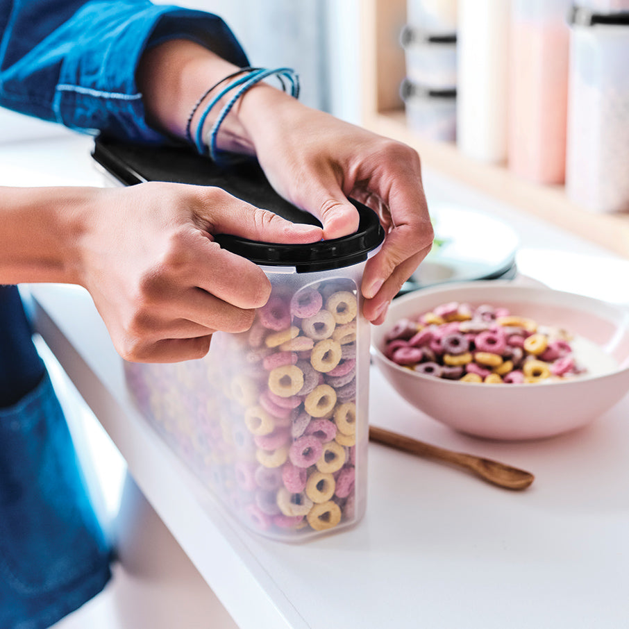 tupperware modular mates super oval 3 pojemnik do przechowywania żywności czarny jak smoła