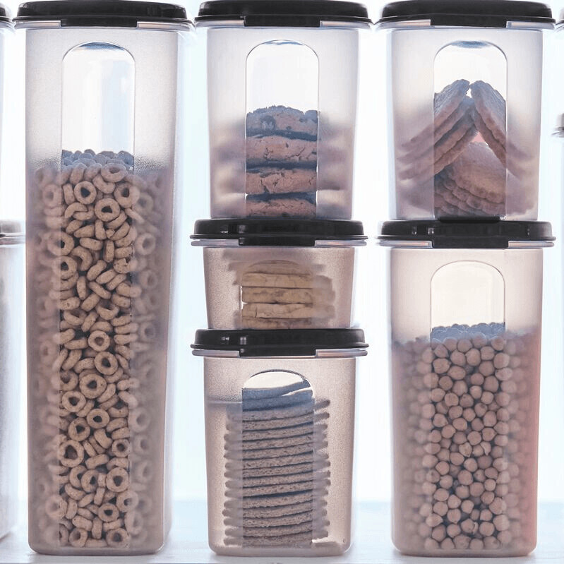 tupperware modular mates super oval 3 pojemnik do przechowywania żywności czarny jak smoła