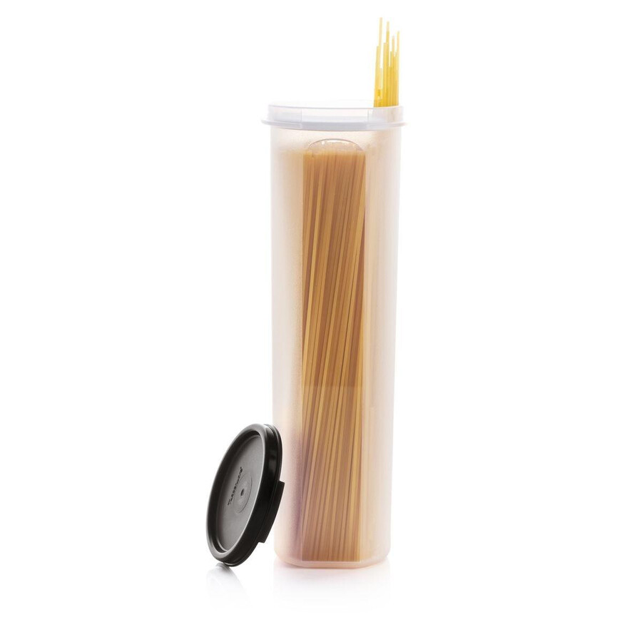dozownik do spaghetti tupperware modular mates pojemnik do przechowywania makaronu czarny jak smoła