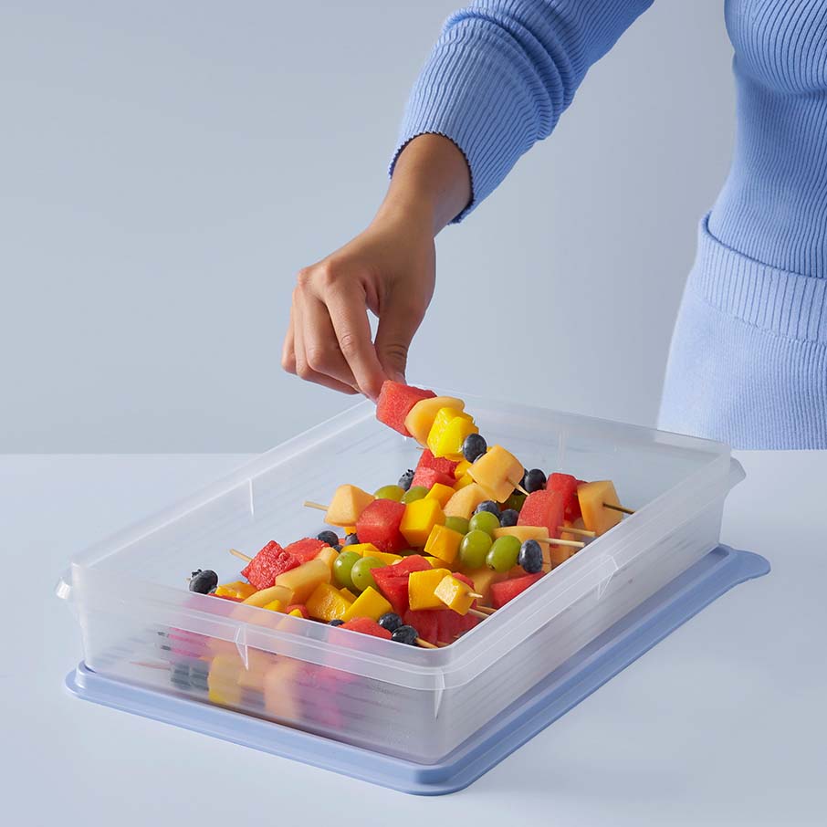 tupperware snack-stor duży hermetyczny pojemnik do przechowywania żywności kostka lodu