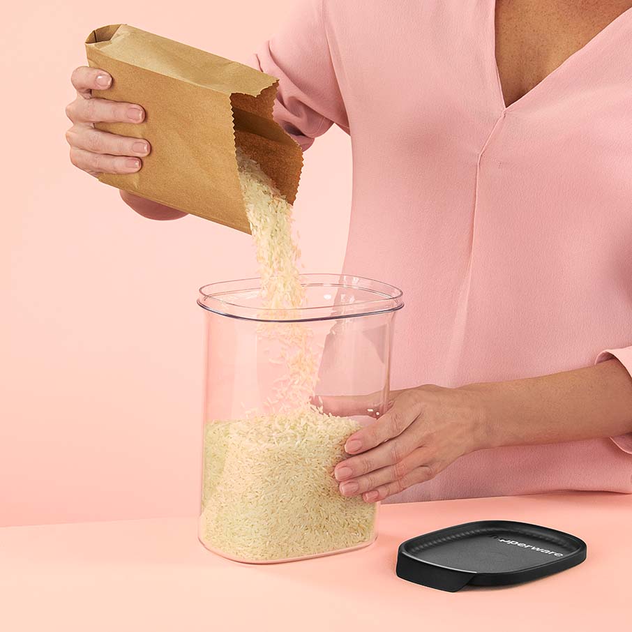 tupperware ultra clear oval 9½ szklanki 22 l cosmos pieczęć