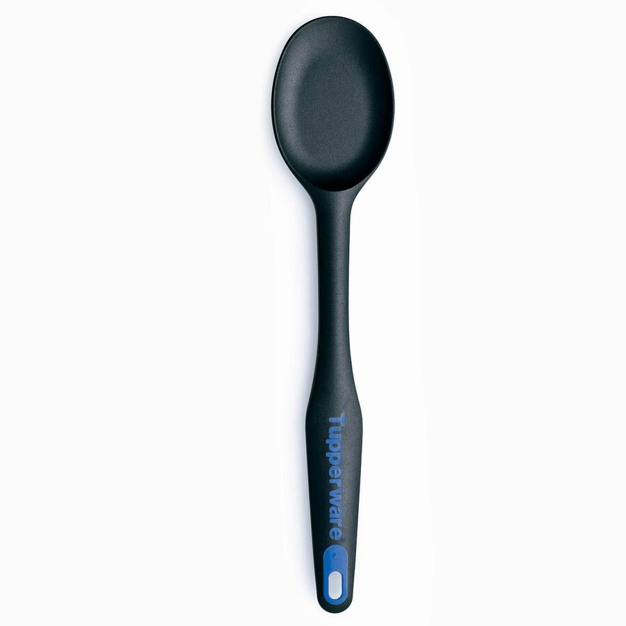 simple spoon czarny kolor pozwala ukryć potencjalne plamy a rączka simple spoon ma inny kolor co ułatwia jej identyfikację w kuchennych szufladach.