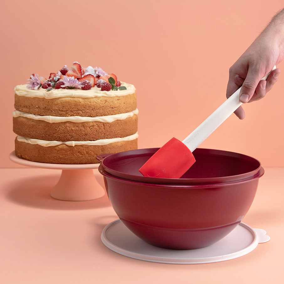 tupperware thatsa miska średnia szczelna szczelna 19 filiżanek45 l bordeaux