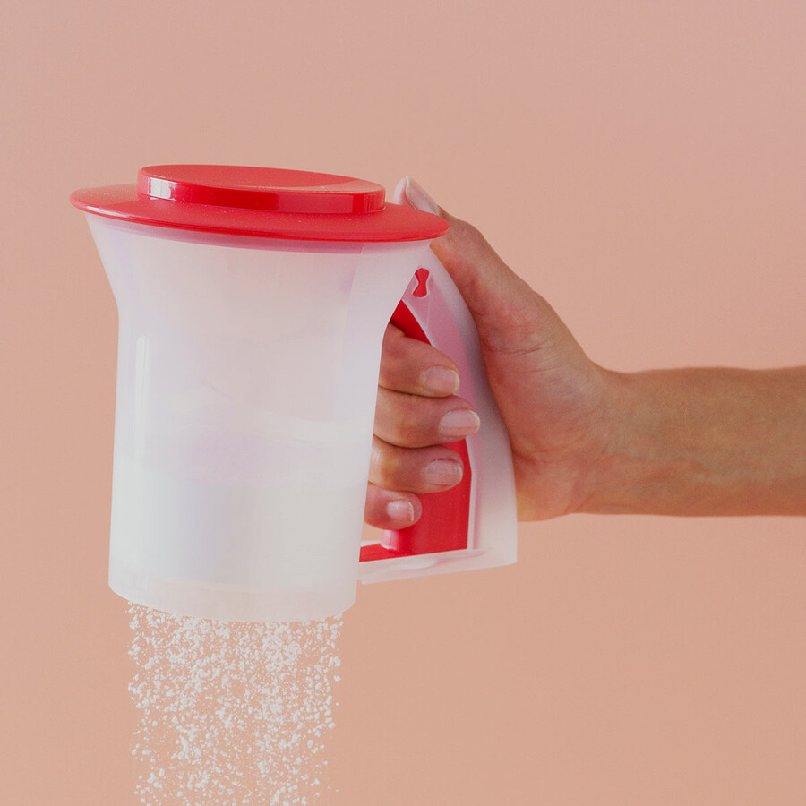 tupperware sift n store sitko i pojemnik do przechowywania 88 uncji 250 chili