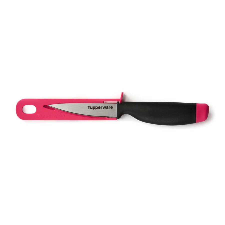 nóż do obierania tupperware amazing series rubine red