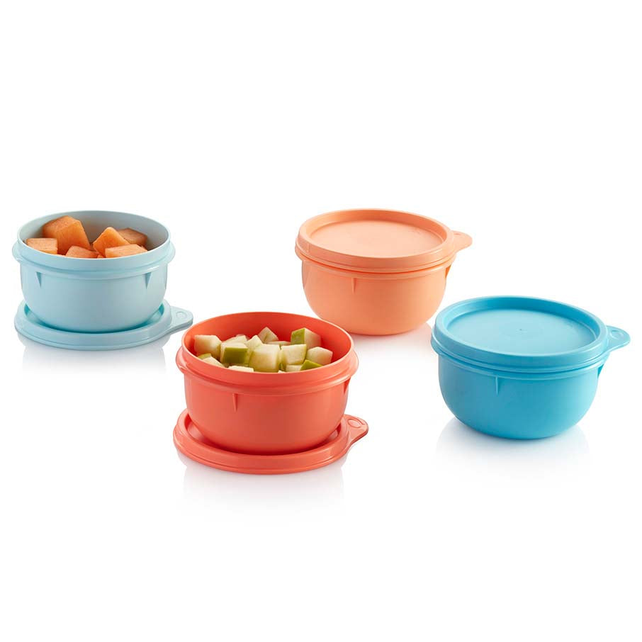 idealne miseczki litl bowls akwamaryn soczysta brzoskwinia przytulny róż i niebieski spa