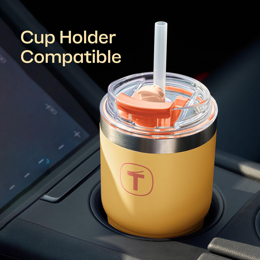 kubek tupperware big t 630 ml 21 uncji sunset-orange