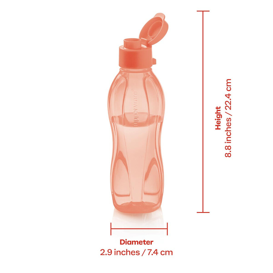 butelka eco mała pomarańczowa