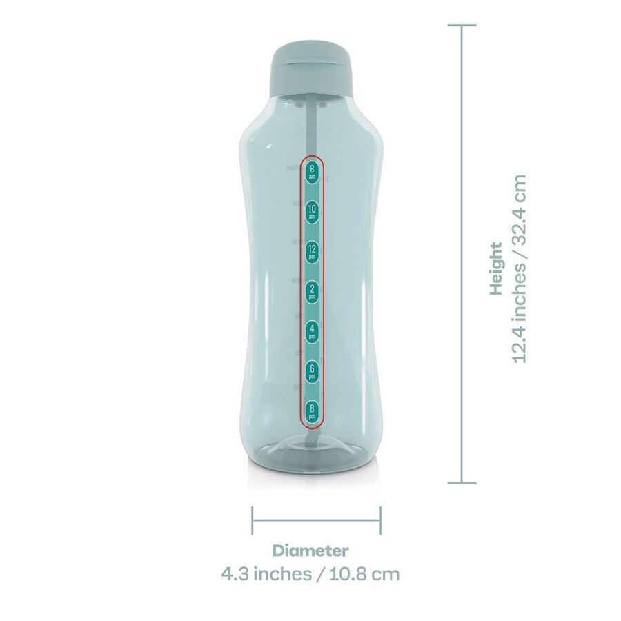 butelka ecoaquavibe 2 l akwamaryn