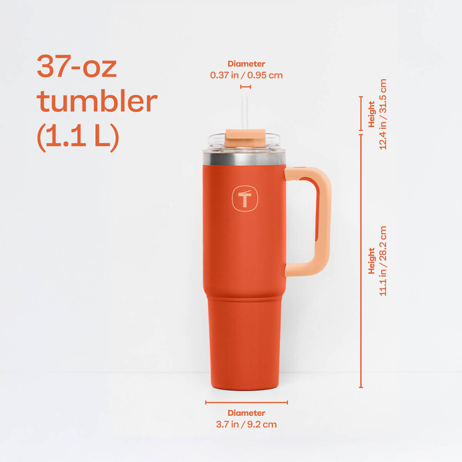 kubek tupperware big t 37 uncji 11 l marigold-muse