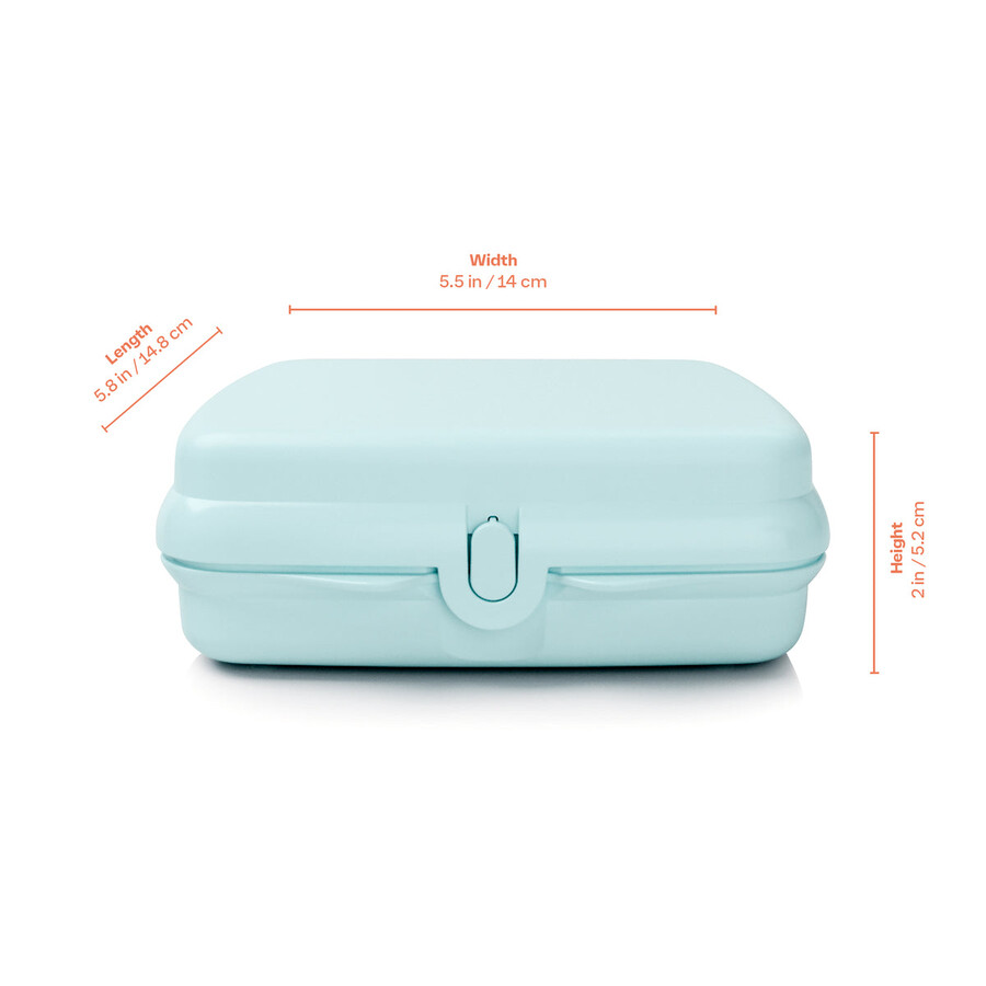 pojemniki na kanapki tupperware – 2 łatwe do otwarcia pudełka na lunch dla dzieci