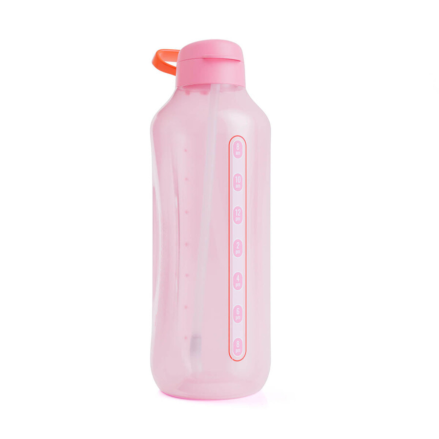 butelka na wodę tupperware aquavibe 2 l różowa miękki cukierek