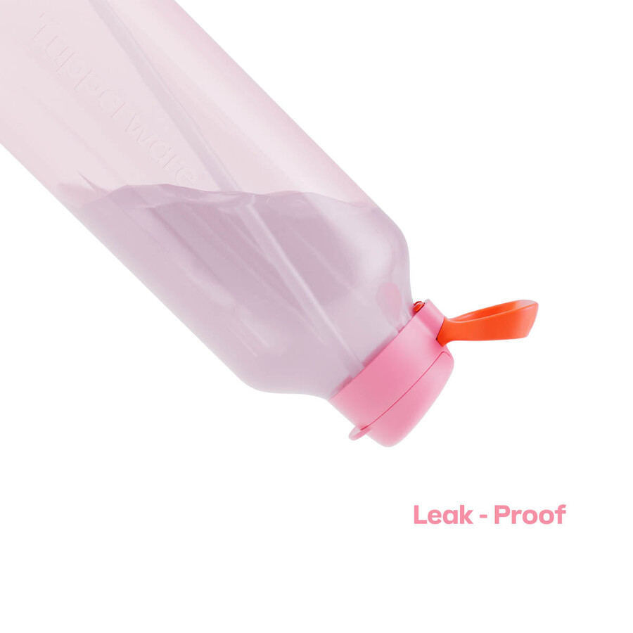 butelka na wodę tupperware aquavibe 2 l różowa miękki cukierek